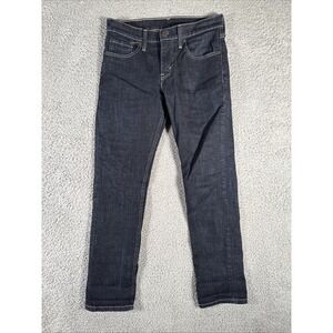 LEVIS 511 Jeans Mens 28x30‎ (fit 30x28) Slim Straight Mid Rise Dark Wash